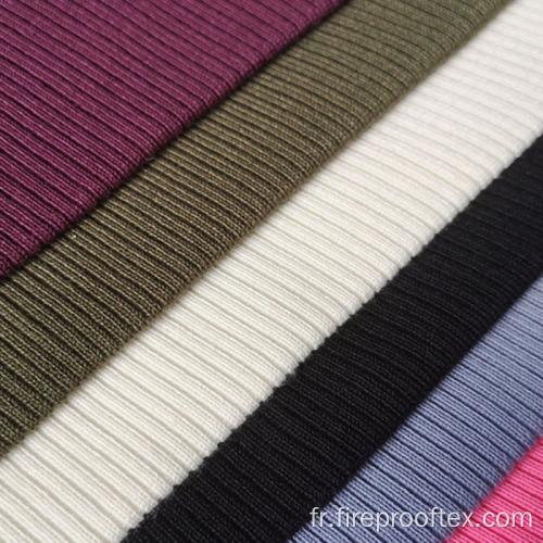 Tissu tricoté inhérent Cotton Cotton Spandex Mélange